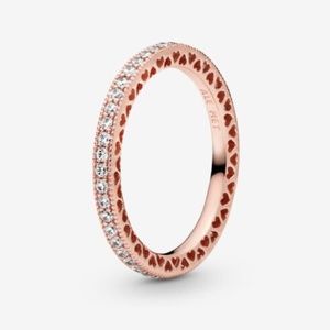 PANDORA Sparkle and Hearts Ring